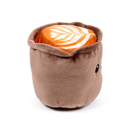 Cappuccino Foodiemals Lavender Heat Pack