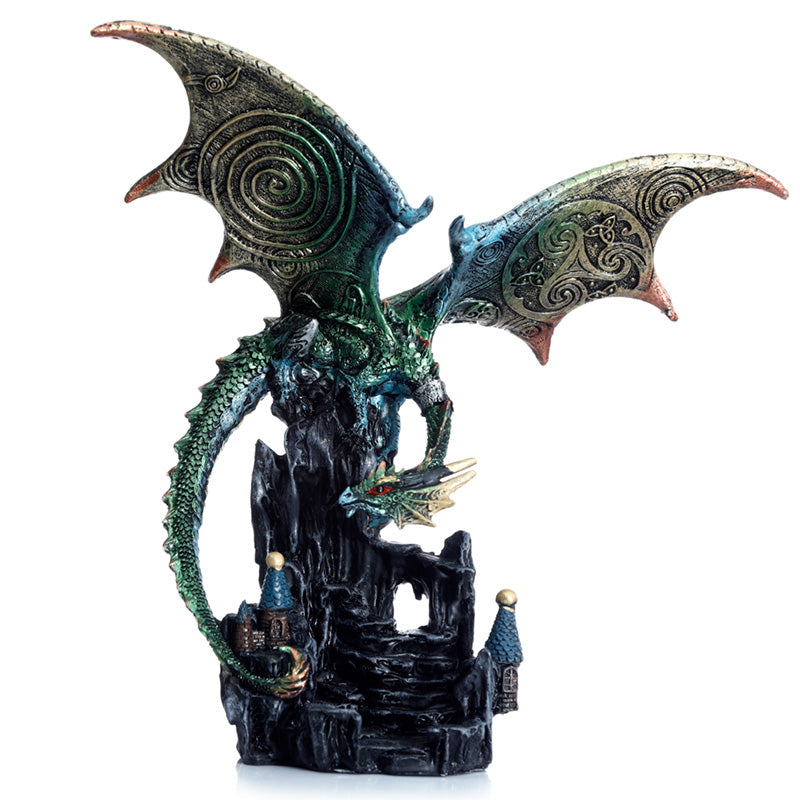 Dark Legends Wings of Magic Guardian Dragon Ornament