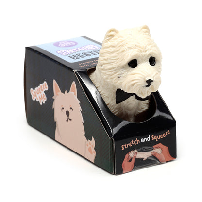 West Highland Terrier Stretchy Fidget Toy - Side View