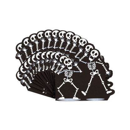 Decorative Halloween Skeleton Napkins