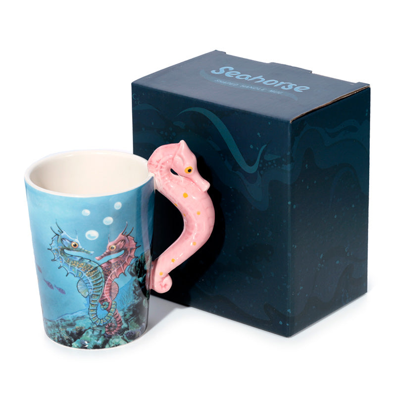 Lisa Parker Seahorse Mug for home decor