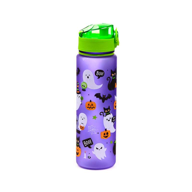 Spooky pop top water bottle for outdoor adventures