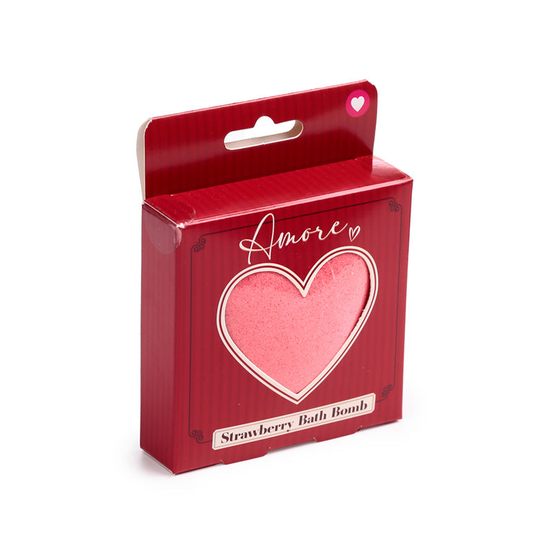 Relaxing bath with Amore Heart Bath Bomb