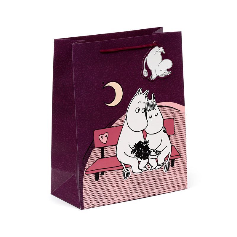 Large Moomin Gift Bag with charming characters