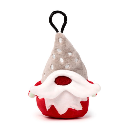 Squidglys Plush Keyring with cheerful holiday design