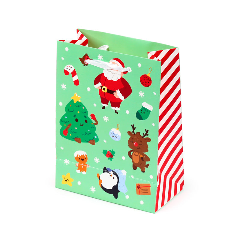 Medium Christmas Gift Bag - Christmas Jingle Bunch collection display