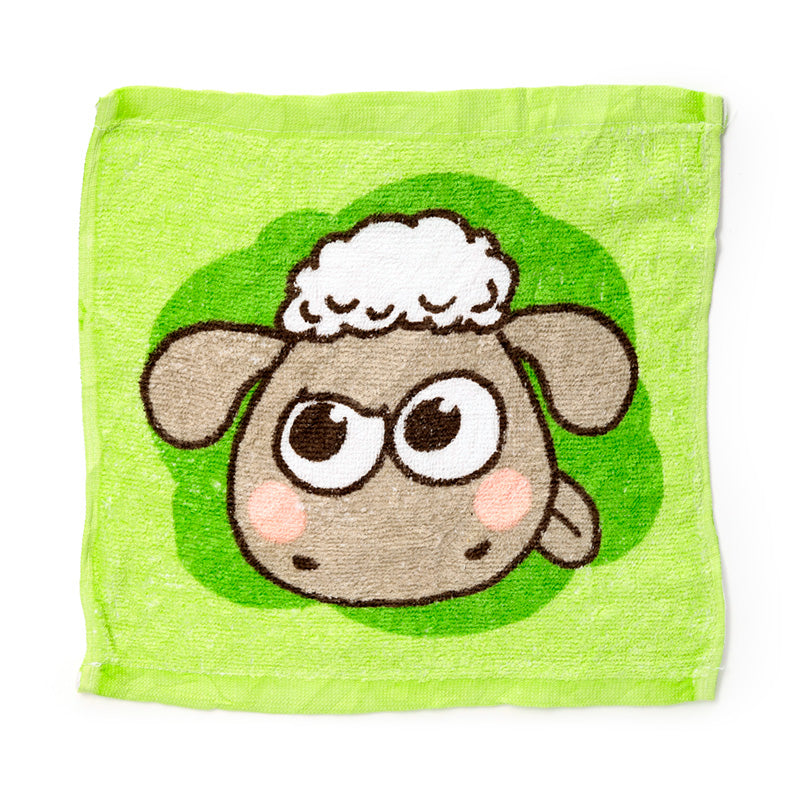 Kawaii Shaun the Sheep design on travel towel