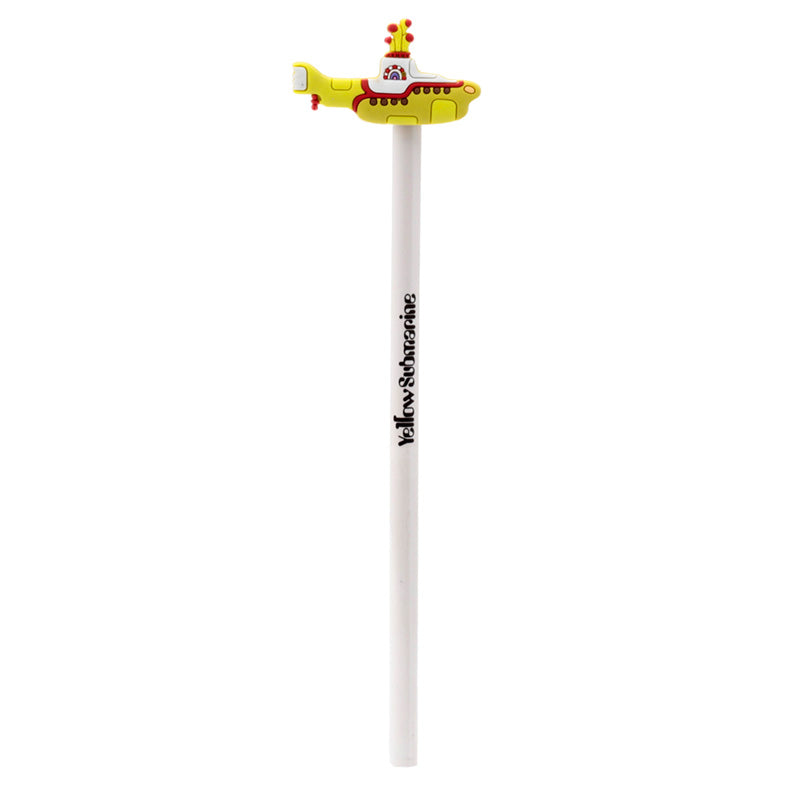 Vibrant PVC Topper of The Beatles Yellow Submarine Pencil