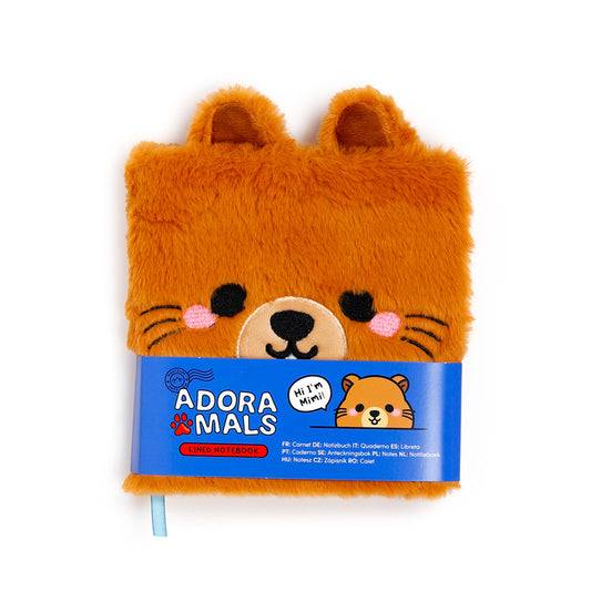 Adoramals Mimi the Marmot Plush Notebook Cover
