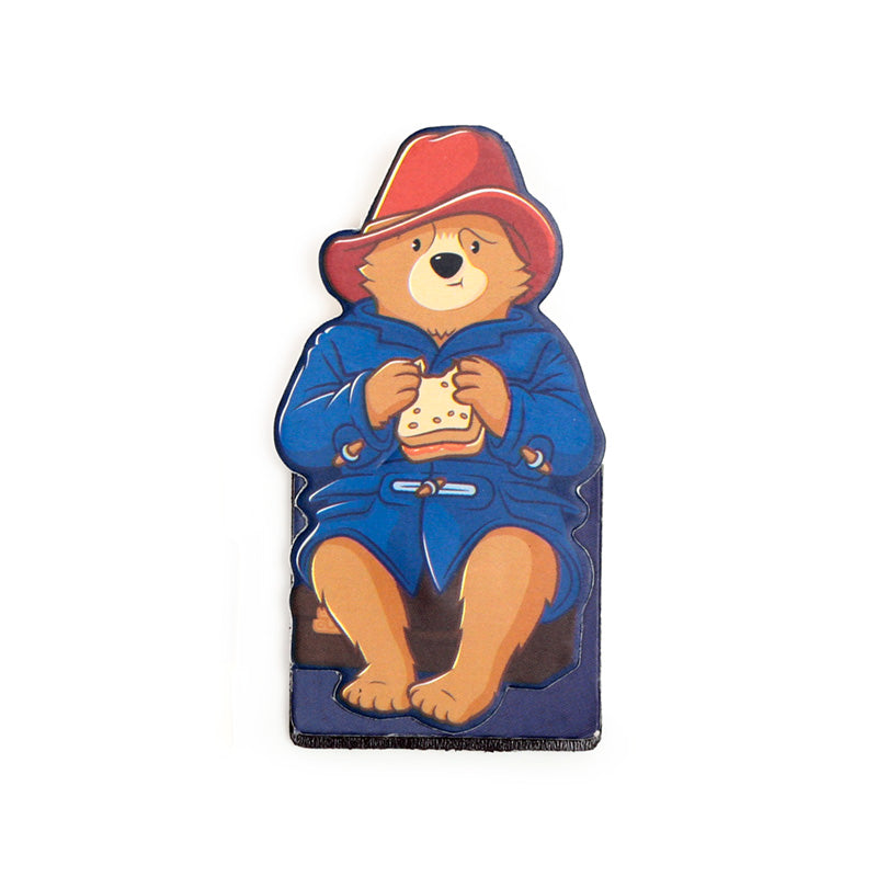 Playful Paddington Bear bookmark set displayed