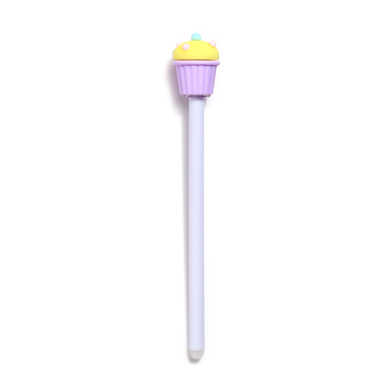 Cupcake Erasable Pen with rubber tip