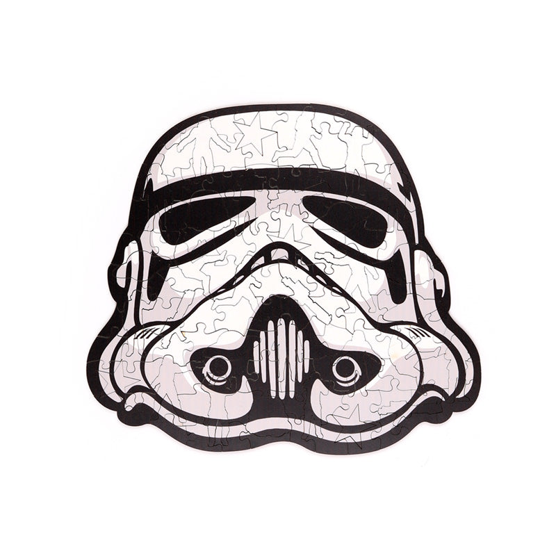 130-piece wooden jigsaw puzzle of Stormtrooper