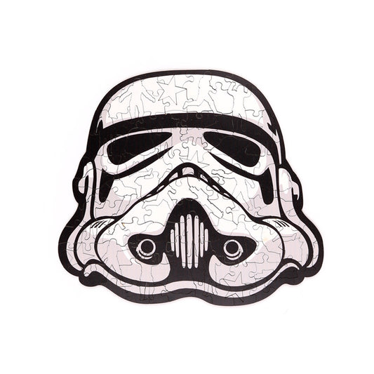 130-piece wooden jigsaw puzzle of Stormtrooper
