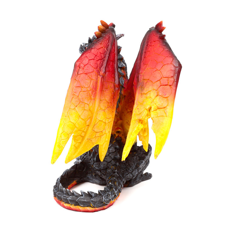 Close-up of the Dark Legends Dragon collectible