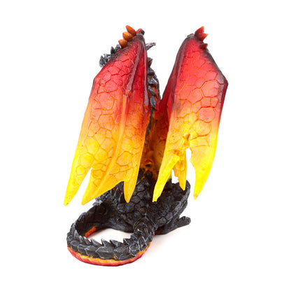 Close-up of the Dark Legends Dragon collectible