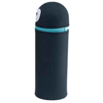 Adoramals Penguin Silicone Upright Pencil Case - Open View