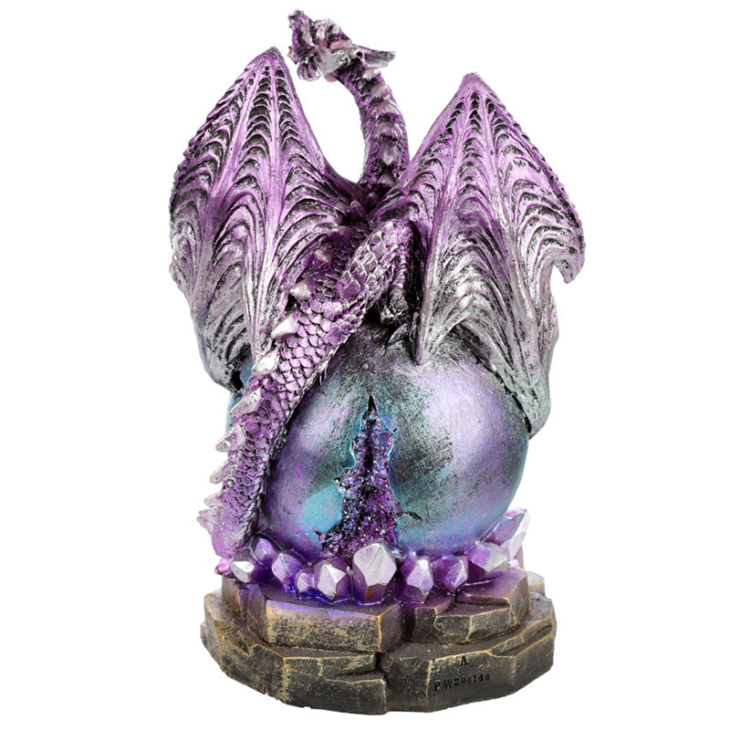 Geode LED Dark Legends Dragon Figurine - Home Decor Accent