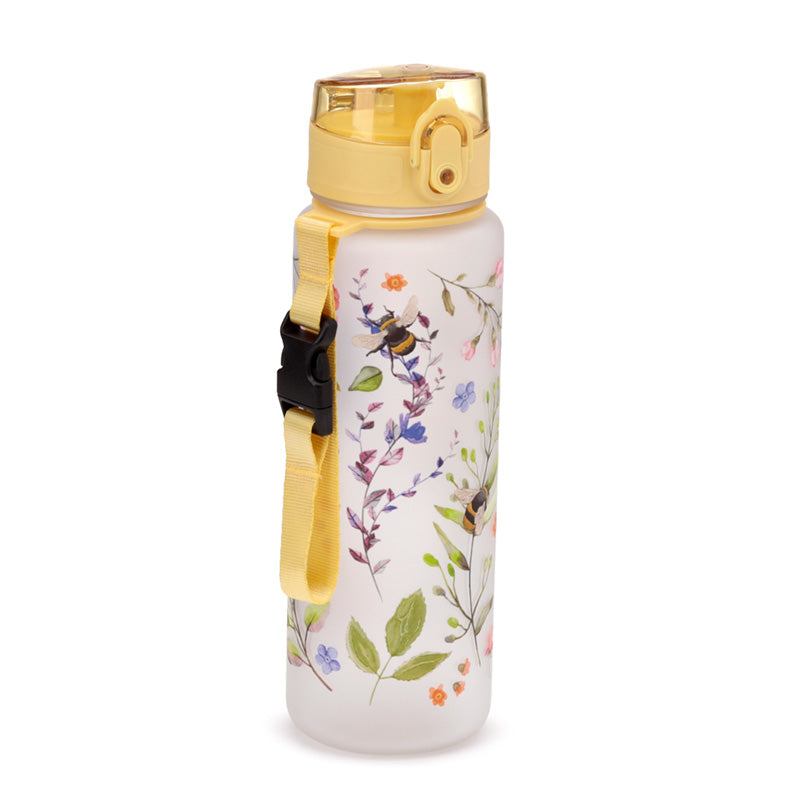 600ml Shatterproof Water Bottle in Nectar Meadows design