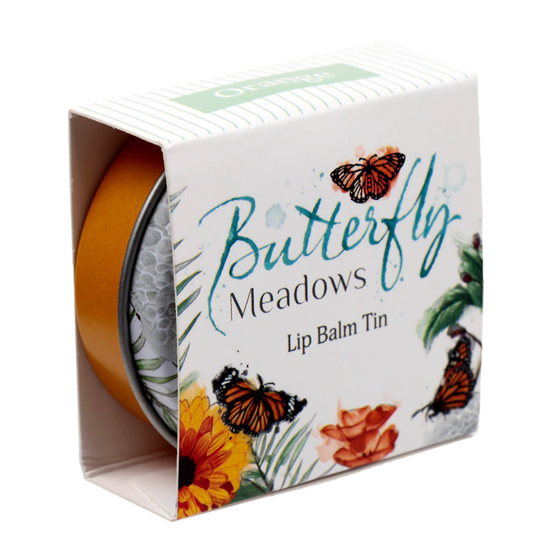 Butterfly Meadows Lip Balm with a gift box