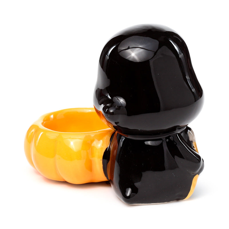 Unique Skull Boy Ceramic Tea Light Holder