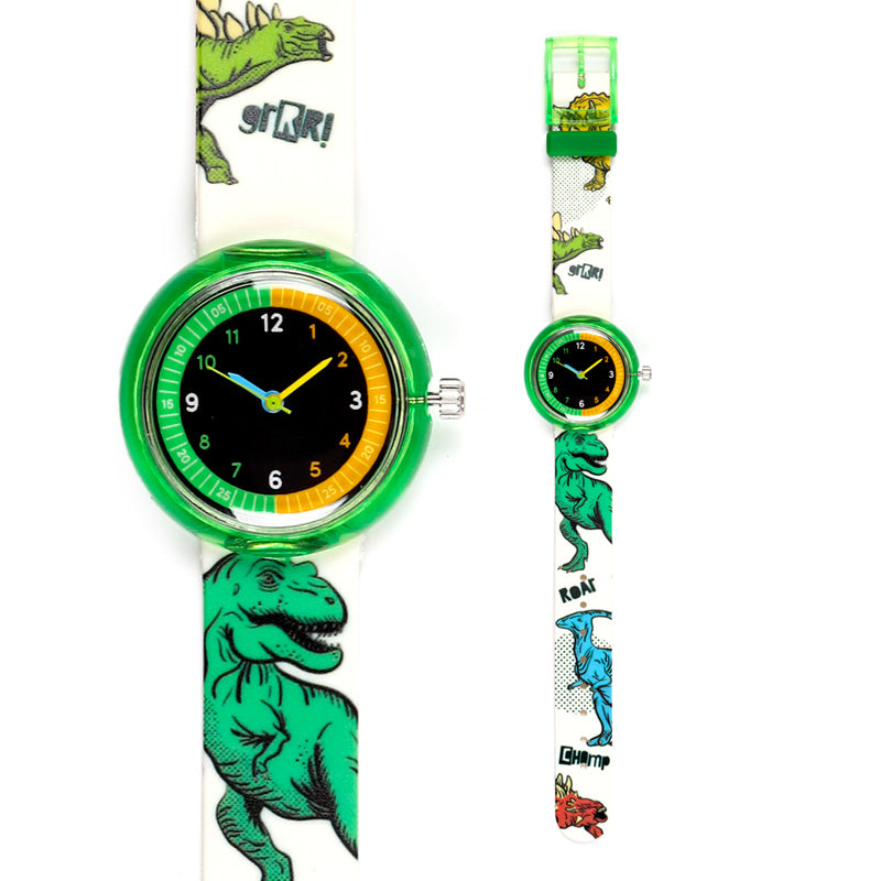 Analogue Watch - Dinosauria with dinosaur design