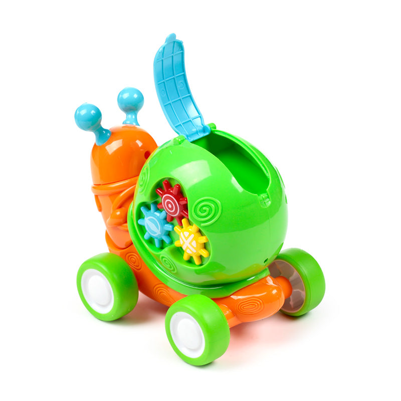 Happy Snail Press & Go Action Toy - On Display