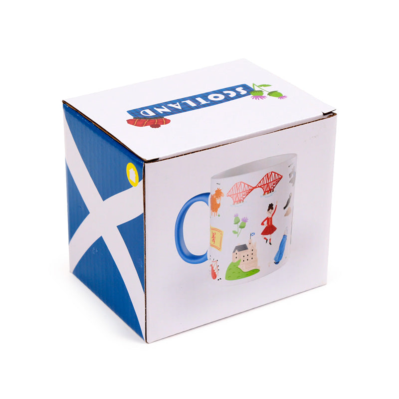 Scotland Souvenir Porcelain Mug as a gift option