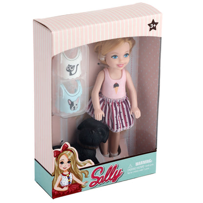 Sally Dress Up Doll with a variety of outfits