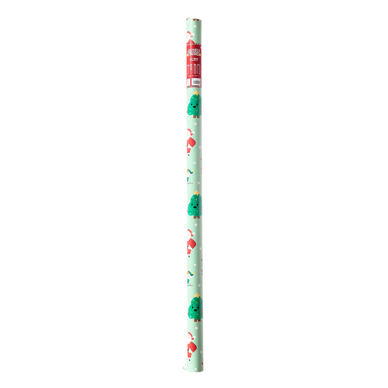 Close-up of Christmas Jingle Bunch Wrapping Paper pattern