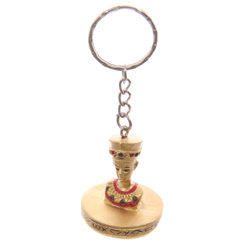 Egyptian-themed keyring showcasing ancient motifs
