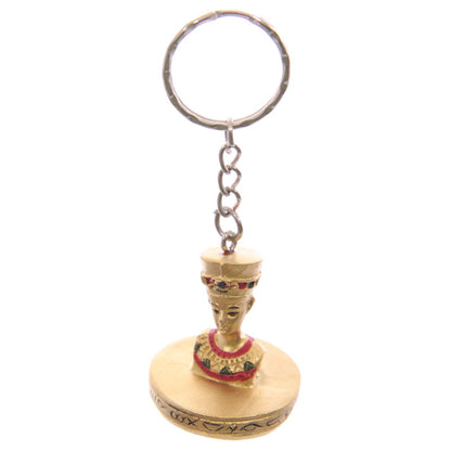 Egyptian-themed keyring showcasing ancient motifs