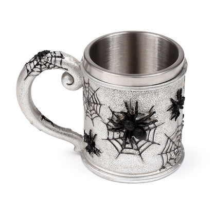 Stylish Spider Web Tankard perfect for Halloween decor