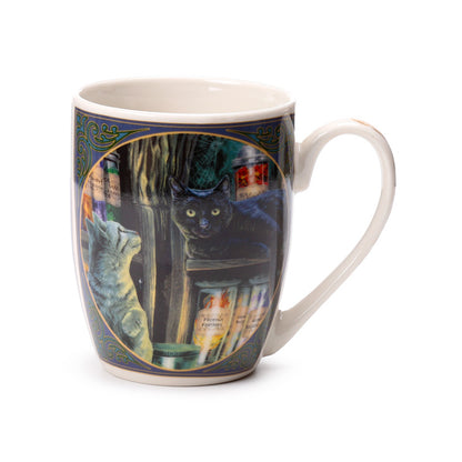 Lisa Parker Cat Mug with tea