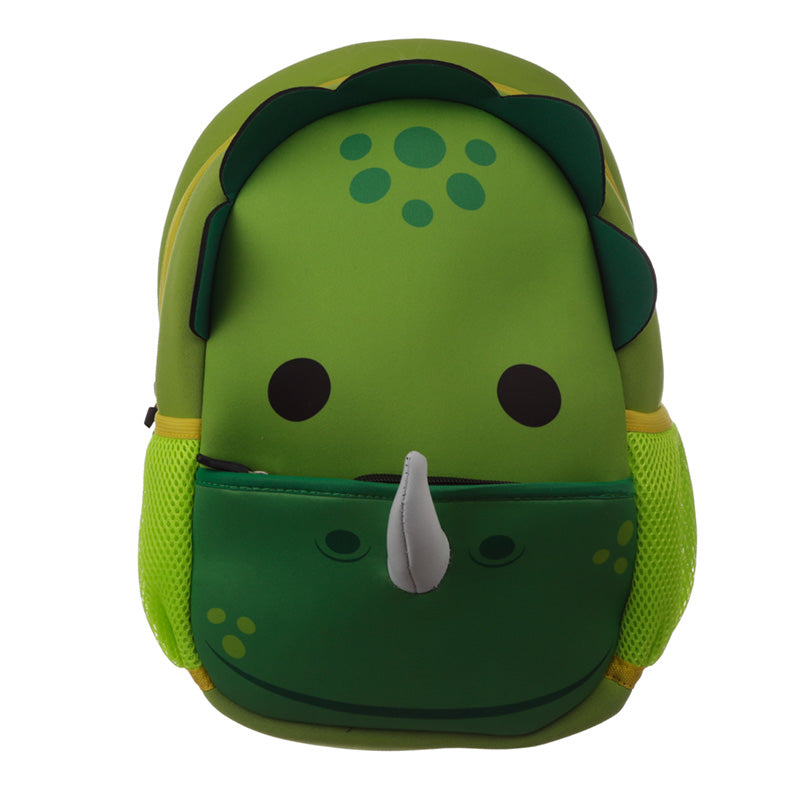 Adoramals Dinosaur Kids Neoprene Rucksack Backpack in vibrant design