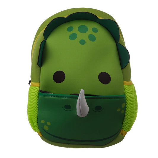 Adoramals Dinosaur Kids Neoprene Rucksack Backpack in vibrant design