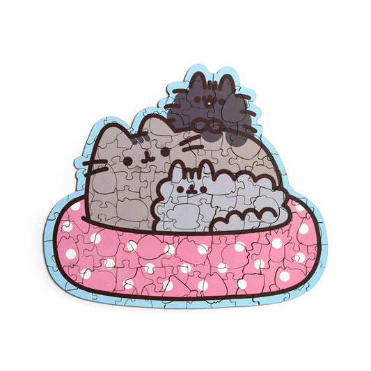 130-piece Pusheen the Cat wooden jigsaw puzzle