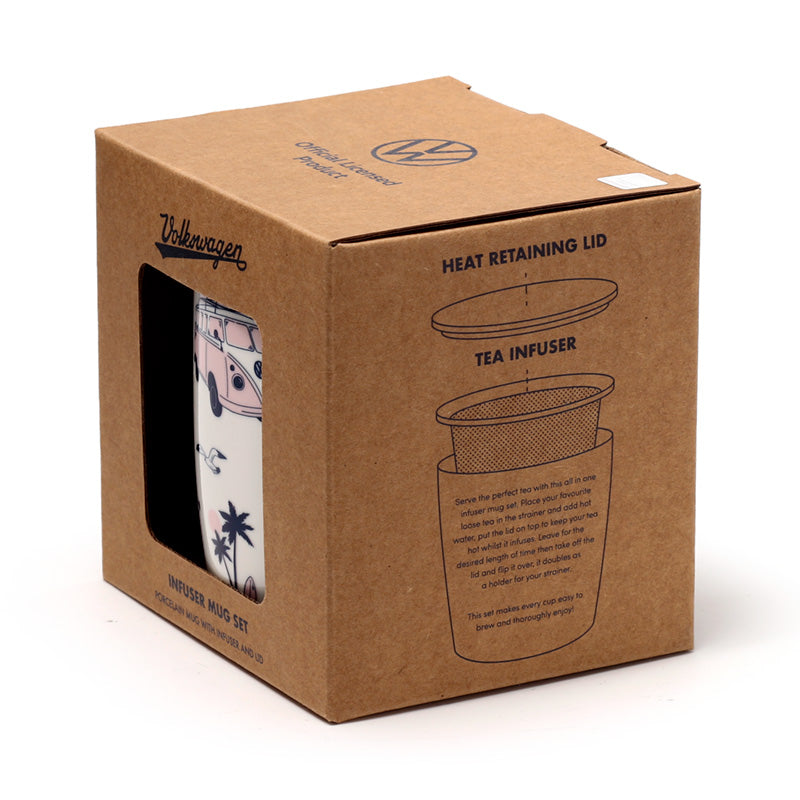 VW T1 Camper Bus Infuser Mug for Collectors