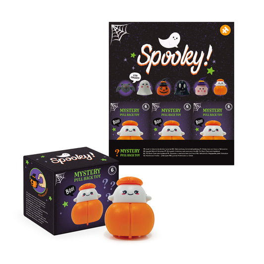 Spooky Mystery Pull Back Action Toy for Halloween