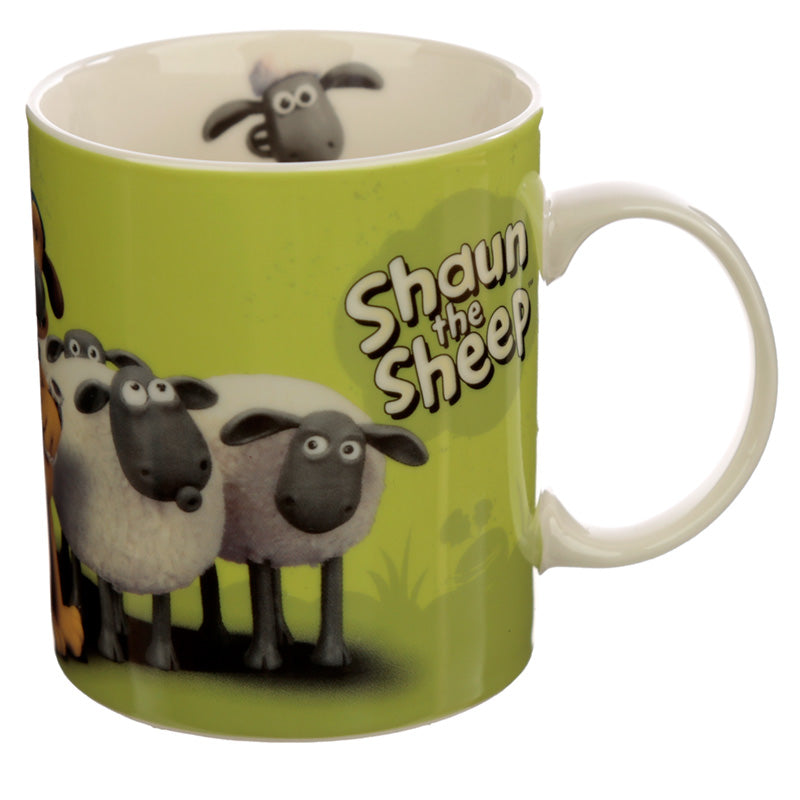 Shaun the Sheep Porcelain Mug - Front View