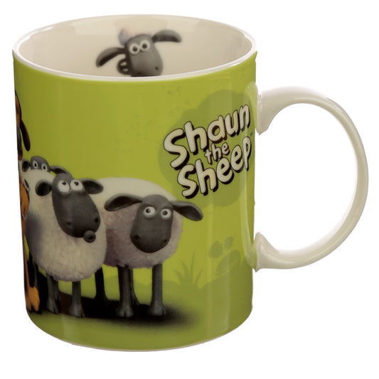 Shaun the Sheep Porcelain Mug - Front View