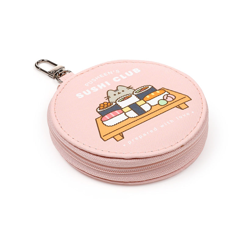 Stylish zip-up case of Pusheen the Cat manicure set