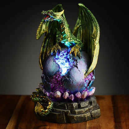 Geode LED Dark Legends Dragon Figurine - Base Switch