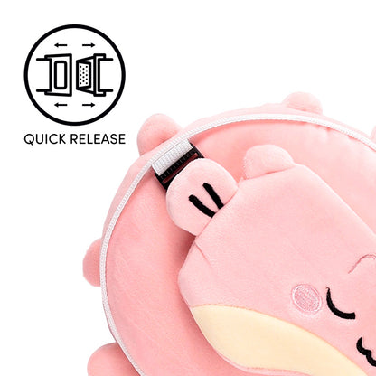 Compact design of Puff the Puffer Fish Travel Pillow