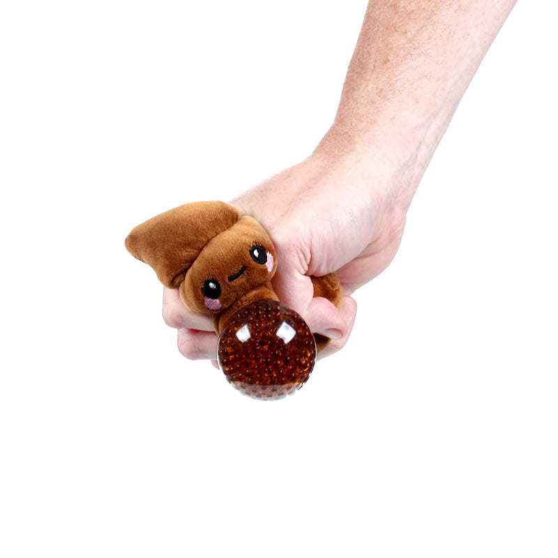 Close-up of Queasy Squeezies Fidget Toy - Poop