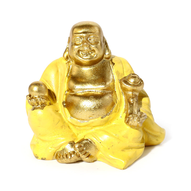 Vibrant Lucky Buddha Home Decor