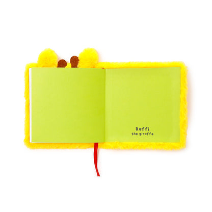 Adoramals Raffi the Giraffe Plush Notebook - Decorative Accent