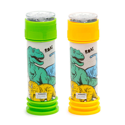 Child playing with Maze Bubbles - Dinosauria