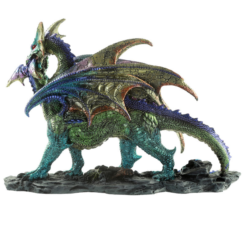 Mother Dragon Fantasy Dragon Figurine side view