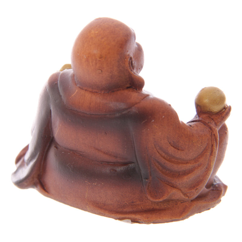 Rustic charm of the Mini Collectable Lucky Buddha