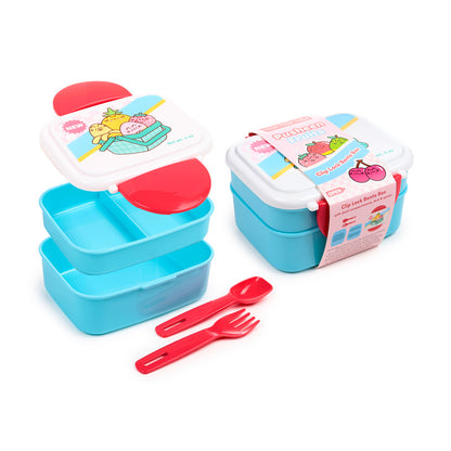 Pusheen Bento Clip Lock Lunch Box for Gifts